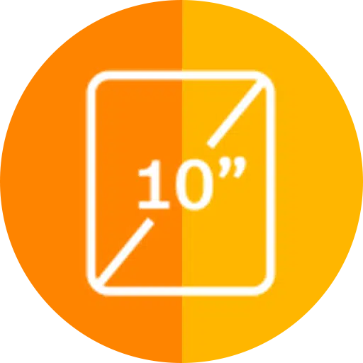 Écran tactile du Polabooth - Picto écran inclinable